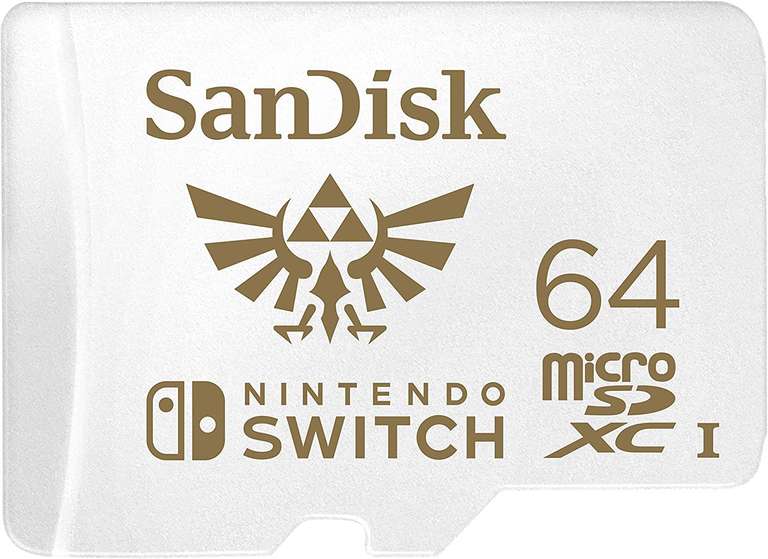 SanDisk microSDXC UHS-I Speicherkarte für Nintendo Switch 64GB 9,99€ / 128GB 14€ (Prime/MM Abolung)