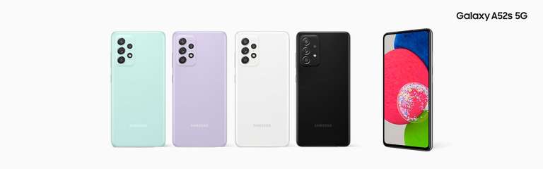 Samsung Galaxy A52s 5G / 128gb 249€/ 256gb 299€