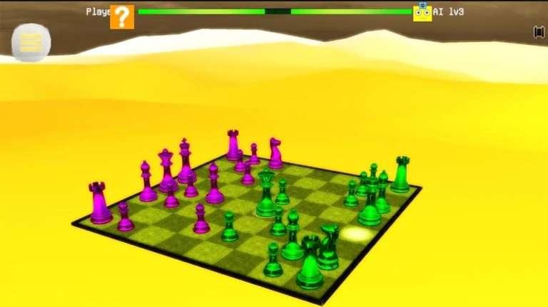 (Google Play Store) World Of Chess 3D (Pro) (3,7*, Brettspiel, Android)