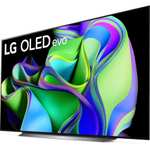 LG OLED83C31LA OLED evo TV (Flat, 83 Zoll / 210 cm, OLED 4K, SMART TV, webOS 23)