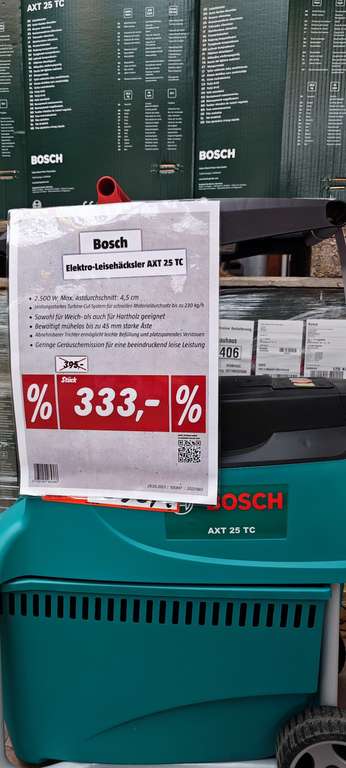 Bosch Häcksler Turbine
