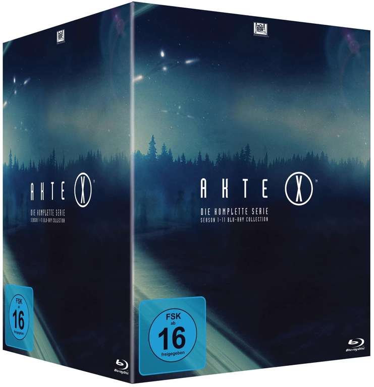 (Prime) Akte X - Staffel 1-11 Komplettbox [Blu-ray] [Amazon]