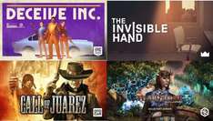 Amazon Prime Gaming : Call of Juarez, Deceive Inc., The Invisible Hand, Tearstone: Thieves of the Heart auf PC verfügbar
