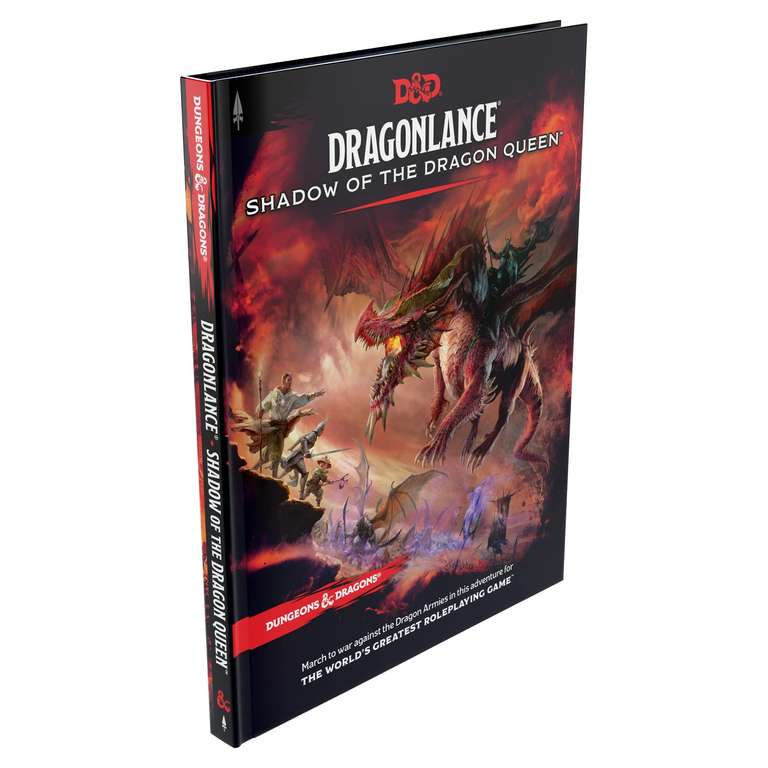 Dungeons & Dragons Dragonlance: Shadow of The Dragon Queen Deluxe Edition (Englisch) | mit D&D Abenteuer, Spielleiterschirm & Brettspiel