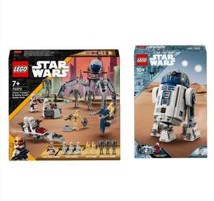 LEGO Star Wars 75372 Clone Trooper & Battle Droid Pack / 75379 R2-D2 für 70,20€