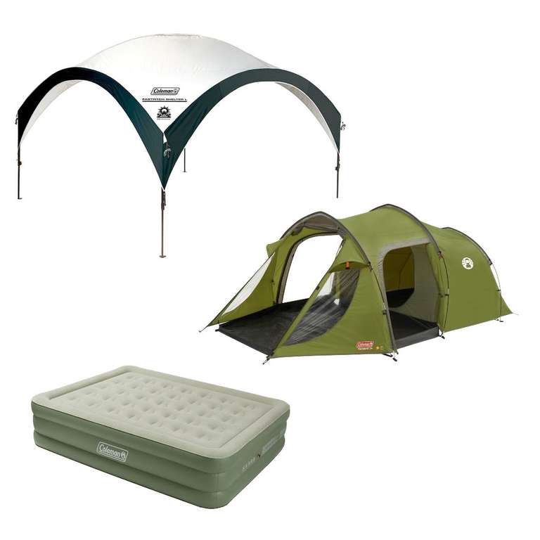 Camping/Outdoor Equipment von Coleman z.B. Luftbett King für 2 Personen – 198x152x46cm
