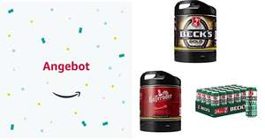 Bier Angebote Amazon: Stella Artois 24x0,33l -19,99€, Leffe 24x0,33l - 20,99€, Beck's 24x0,5l - 16,99€ & Perfect Draft 6l - 13,49€ / 15,99€