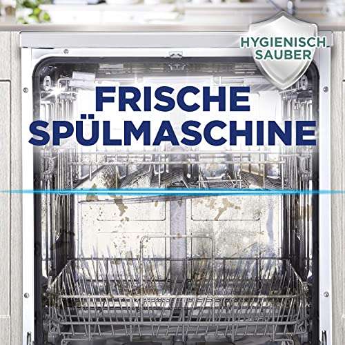 [PRIME/Sparabo] 4er Pack Finish Maschinentiefenreiniger Citrus – Flüssiger Maschinenreiniger gegen Kalk & Fett für eine saubere Spülmaschine