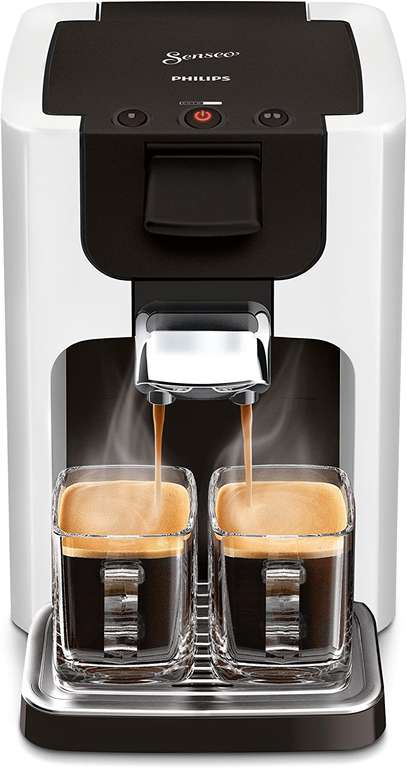 Philips Senseo HD7865/00 Quadrante, Kaffeepadmaschine, weiß (mit CB für 57,6€)