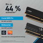 [AMAZON] Crucial Pro DDR5 RAM 48GB Kit (2x24GB) 5600MHz Arbeitsspeicher 119,99€ mit Coupon