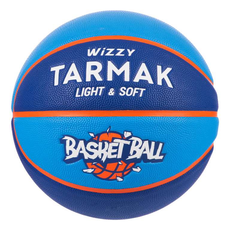 Tarmak Basketbälle Sammeldeal (8), z.B. Tarmak Indoor/Outdoor Basketball Resist R500, Größe 7, Farbe schwarz/rot/blau