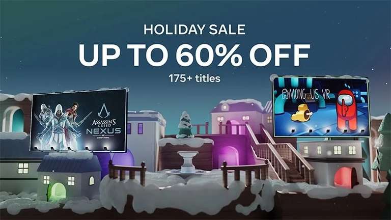 Meta Quest Holiday Sale: Bis zu 60% auf über 175+ Titel!
