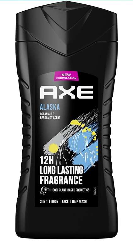 Axe Duschgel Alaska dermatologisch getestet (1 x 250 ml) Prime Sparabo