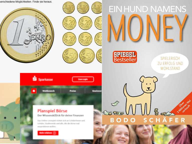 [freebies] Kohle, Cash und Pinkepinke | Spiel- und Lernmaterial rund um das liebe Geld | incl. eBook "Ein Hund namens Money"