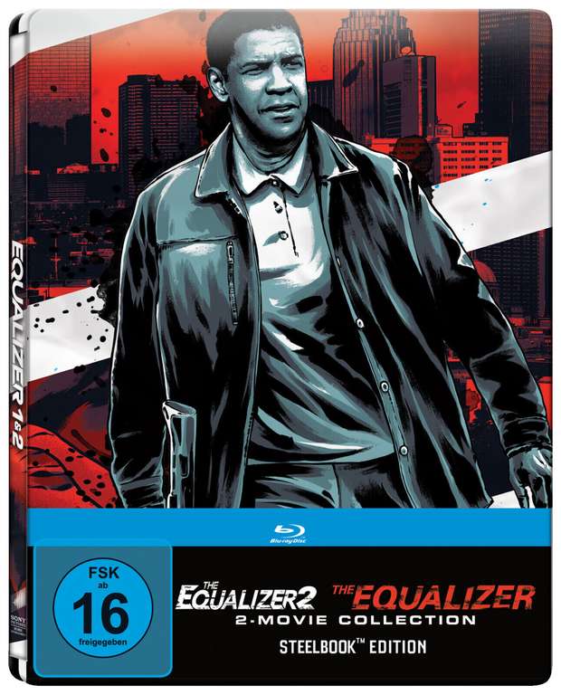 The Equalizer 1+2 Steelbook (2 Blu-ray) (ebay/Mediamarkt)