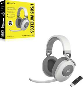 Corsair HS65 Wireless Gaming-Headset in Weiß (Kompatibel mit PS5, PS4, PC, Bluetooth)