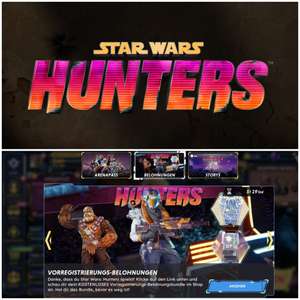 STAR WARS Hunters : KOSTENLOSES Belohnungsbundle im Shop für eine begrenzte Zeit (Nintendo Switch / iOS / Android)