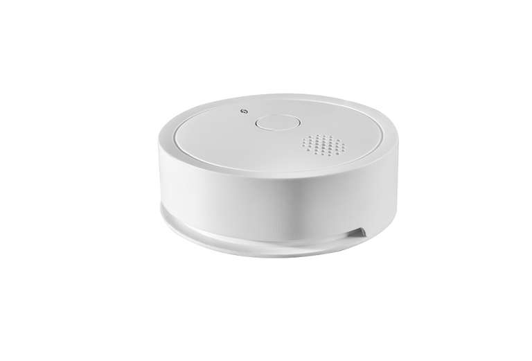 Shelly Plus Smoke Rauchmelder | WLAN 802.11b/g/n | Bluetooth 4.2 | Signalton & LED | ~5 Jahre Betrieb mit austauschbarer CR123A-Batterie