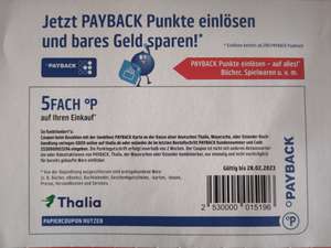 5fach Payback bei Thalia
