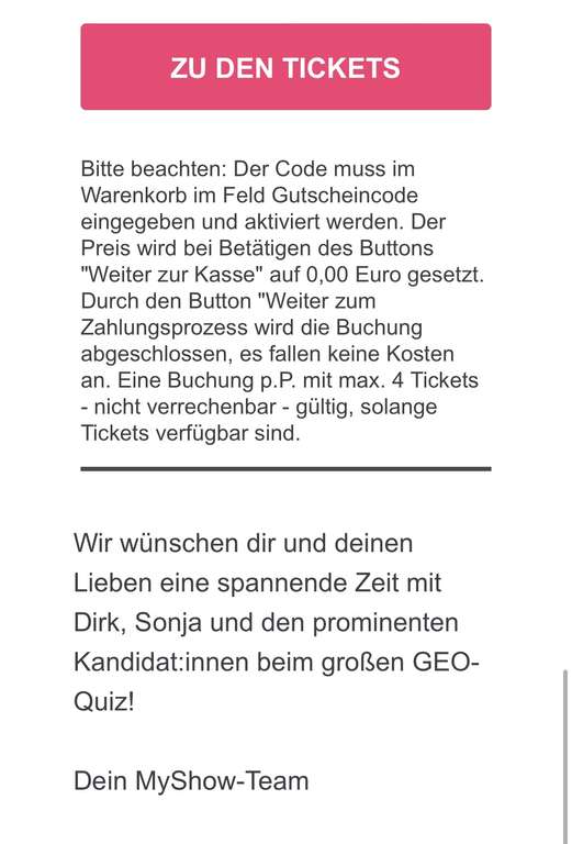 Kostenlose Tickets für das große GEO Quiz in Köln ab 12 J