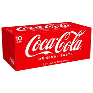 [Rewe] Coca Cola Friendspack 10x0,33l Dose für 3.79€ zzgl. Pfand | mit Payback kombinierbar.