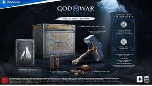 God of War Ragnarök Collectors Edition (B-Ware, Verpackung leicht beschädigt, spanische Verpackung, Spiel auf Deutsch spielbar)