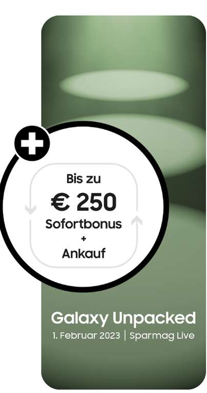 Sparhandy: bis zu 250€ Sofortbonus bei Kauf des neuen Samsung Galaxy S23 durch Vorregistrierung bis 31.01.2023