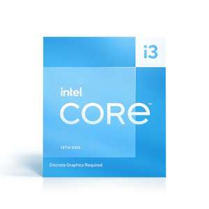 Intel Core 13. Generation i3-13100F Desktop Prozessor (4 Core (4 P-Core), 12 MB Cache, up to 4,5 GHz, LGA1700)