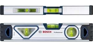 Bosch Professional Wasserwaage 25 cm mit Magnet System rundum ablesbar, Aluminium-Gehäuse, robuste Endkappen - Amazon Exklusiv (Prime)