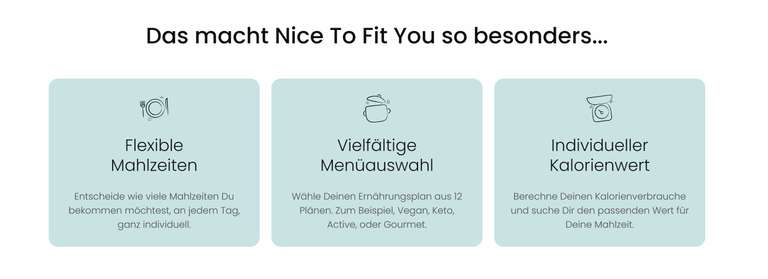 2 Tage GRATIS by Nice To Fit You
