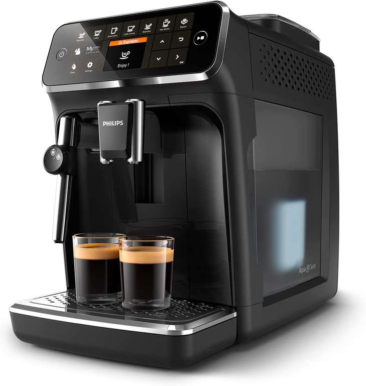 Philips EP4321/50 Kaffeevollautomat (1500W, 15bar, 275g Bohnenbehälter, 1.8l Wassertank, Panarello, Brühgruppe herausnehmbar)