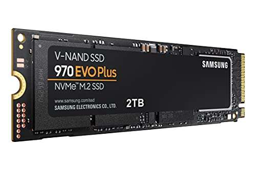 Samsung 970 EVO Plus M.2 NVMe SSD (MZ-V7S2T0BW), 2 TB, PCIe 3.0
