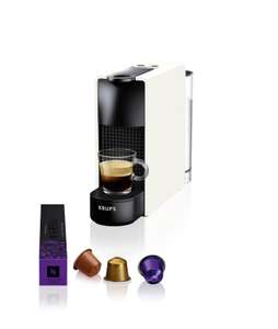 Nespresso Krups XN1101 Essenza Mini Kaffeekapselmaschine | 0,7 Liter | 1260W | weiß (Prime)