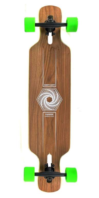 Ninetysixty Longboard Sammeldeal (6), z.B. Ninetysixty Kickpin 109cm Komplettboard für 97,97€ [Longboardshop]