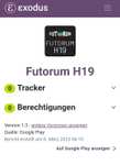 Futorum H19 & H20 Blumen-Zifferblatt (WearOS Watchface) (Google Play Store)