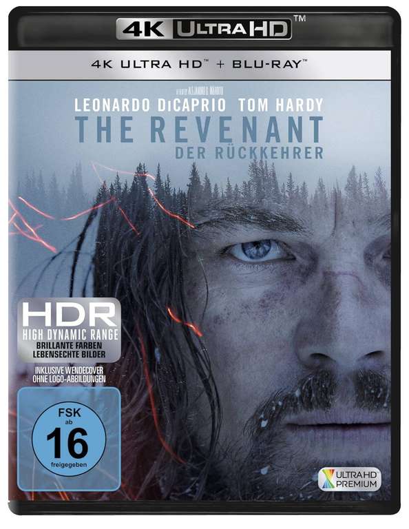 The Revenant - Der Rückkehrer (4K UHD & Blu-ray) (IMDb 8,0) (Prime)