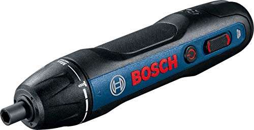 Bosch Professional Akkuschrauber Bosch GO (inkl. 25-tlg. Bit-Set, Ladekabel, L-BOXX Mini)