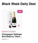 [LOKAL] FLINK | Black Friday Deal - Champagne Taittinger Brut Réserve "Diamonds Edition" 0,75 l