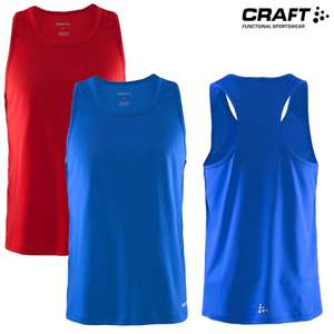 Craft - Herren Sport Tank Top - MIND SINGLET Shirt Trainingsshirt (Größen M bis XXL)