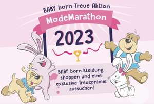 Baby Born Treue Prämien beim Kauf von Baby Born Klamotten im Wert von 50€