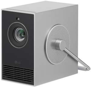 [Neukunden] LG CineBeam Qube Laser Projektor | nativ: FHD / 4K durch Pixel Shift | 500 ANSI Lumen | HDMI | USB-C | Bluetooth | Wi-Fi | webOS