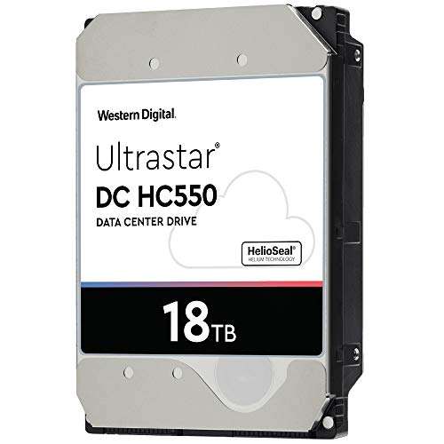 18TB Western Digital Ultrastar DC HC550 0F38459 3.5" (8.9cm) SATA 6Gb/s [12,64 €/TB]