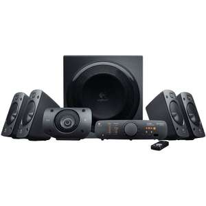 Alza: Logitech Z906 5.1 Speaker System (PC/Konsole), Klinke, Cinch, S/PDIF, DTS, DD, THX, 500 W) für 199,01€