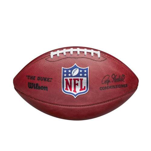 Duke, offizieller Wilson NFL Leder Football ( official size Leather)
