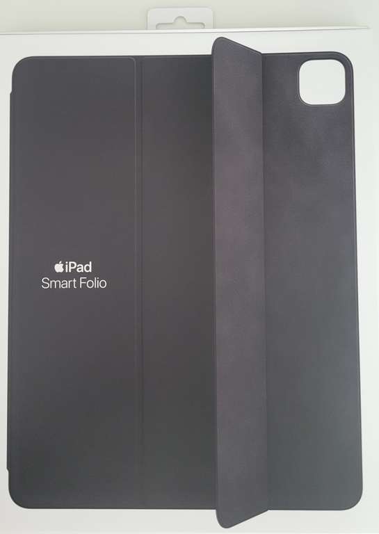 Apple Smart Folio Klapphülle für das iPad Pro 12.9 (2022-2020) - Schwarz, MXT92ZM/A