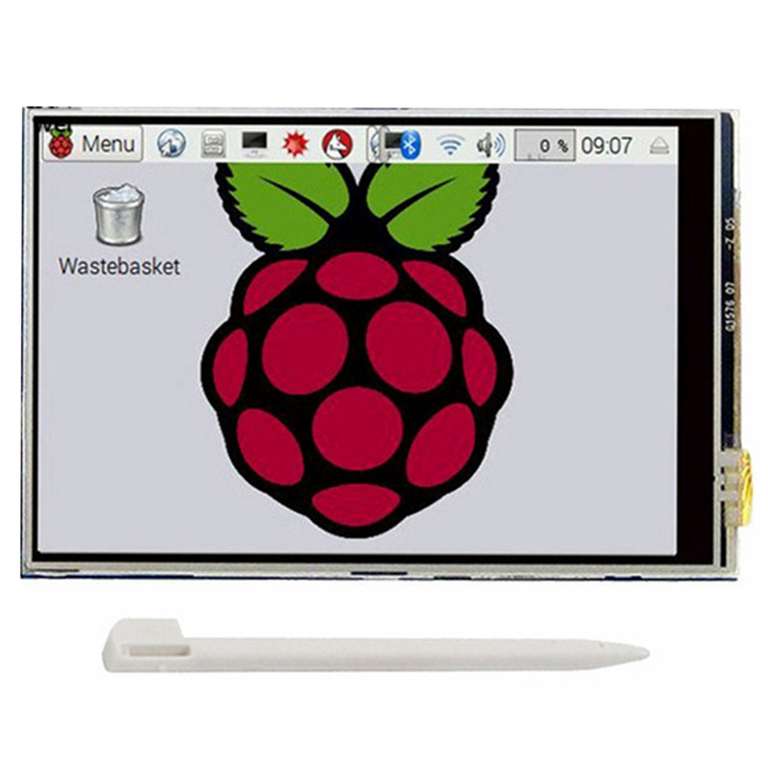 Für Raspberry Pi 4 B Touchscreen mit Gehäuse