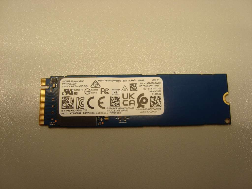 PC/タブレット PC周辺機器 512GB SSD M.2 Kioxia BG4 2280 (für Steamdeck kürzbar) - B-Ware 