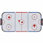 MUWO „Game On" Air Hockey Tisch inkl. 2 Pucks & 2 Pusher (mit Torzähler und Luftbläser, 122x61x79 cm)