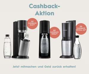 Sodastream 15€ Cashback Aktion