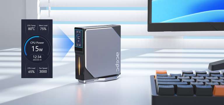 [Acepcs] PicoBox Home intel N200 Mini PC mit 16GB RAM 1TB SSD